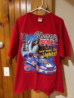 Gildan Red Sharpie 500 Racing Graphic Tee